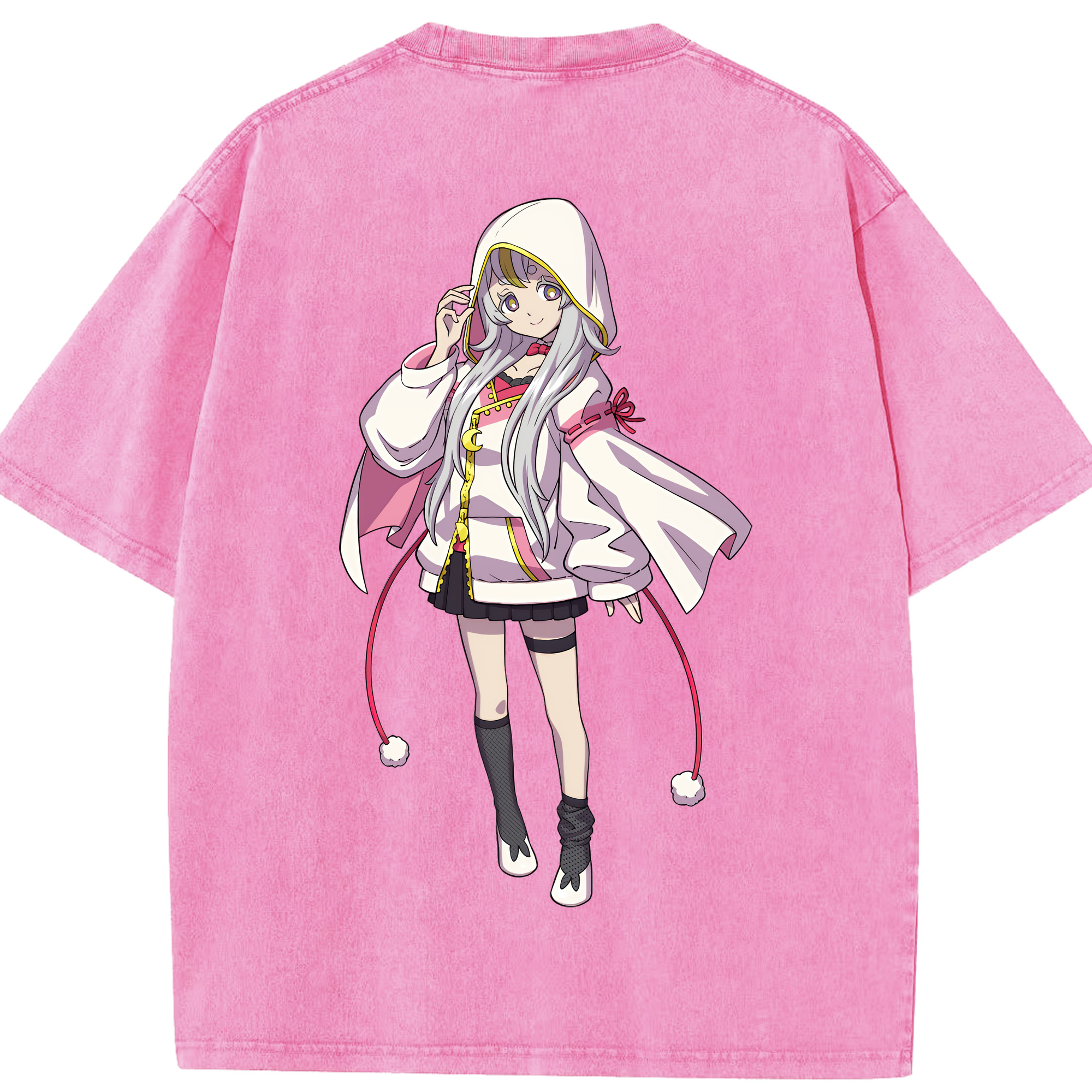 （画像用） 妖怪ウォッチ Yo-kai Watch 綿100% ヴィンテージ風 半袖Tシャツ（背面プリント）